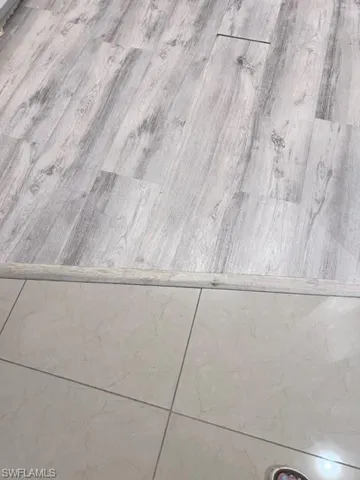 Detailed view of wood finished floors