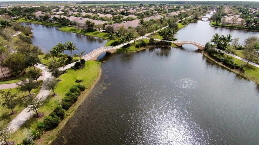 Beautifully Landscaped Walk Bike Golf Cart Paths