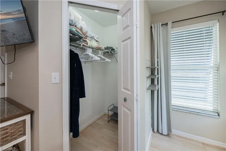 His & her walk in closets