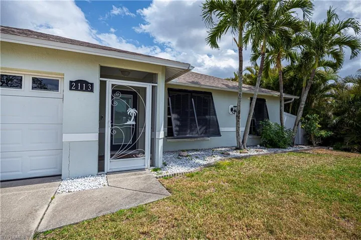 Featuring easy to use steel Bahama storm shutters on all windows