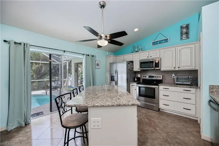 Newer stainless steel appliances