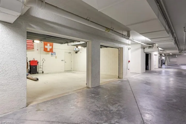 PRIVATE 2 CAR ENCLOSED GARAGE