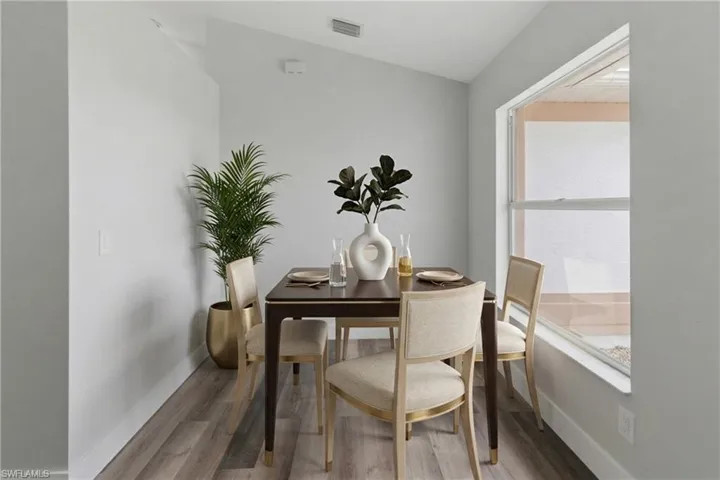 virtual staging of living room