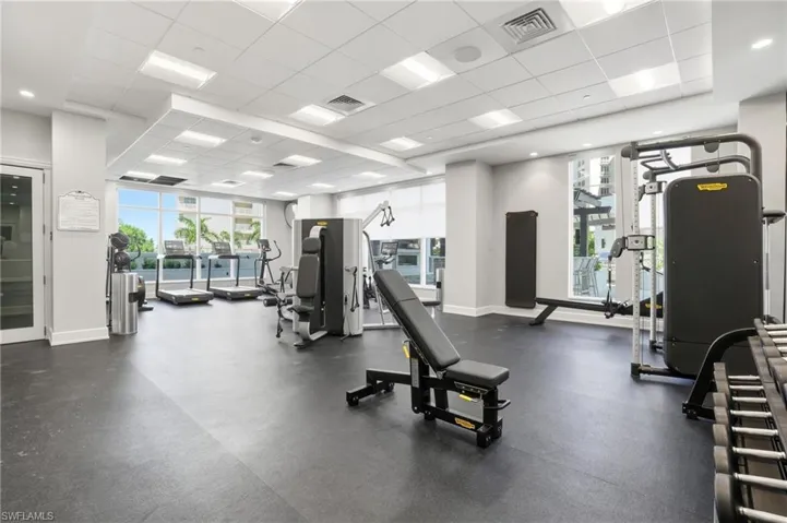 Exercise room with everything you need to stay in shape- Virtually Edited