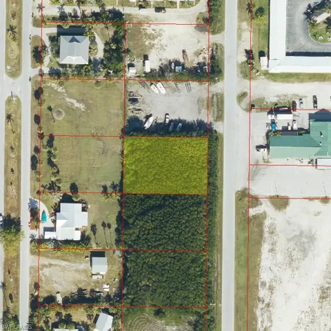View of property location featuring property parcel outlined