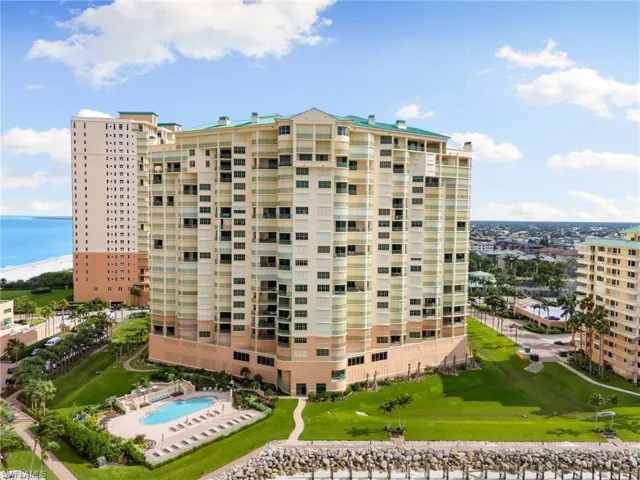 View of building exterior featuring a water view