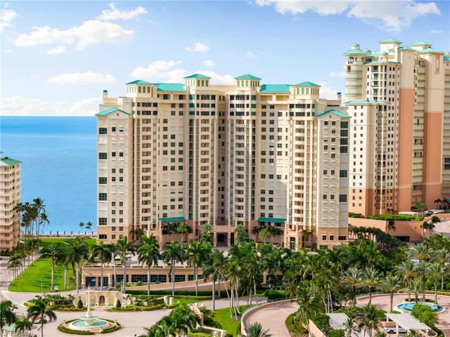View of property featuring a water view