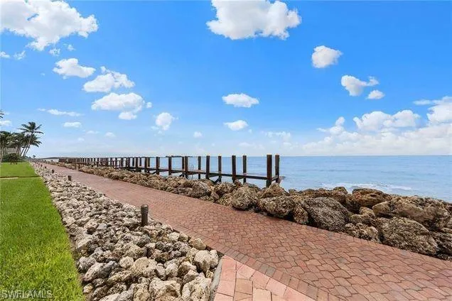 View of fishing dock