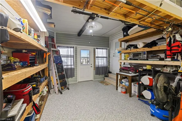 View of storage room