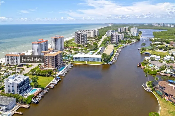 View of urban area with a nearby body of water