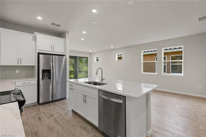 Open View from Kitchen