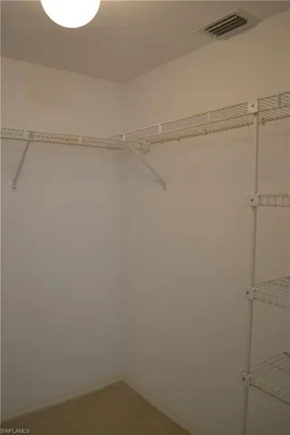 View of spacious closet