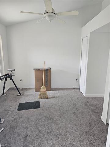 Bedroom #2 - New Drywall, New Flooring, New Baseboards.