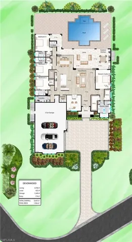 View of layout