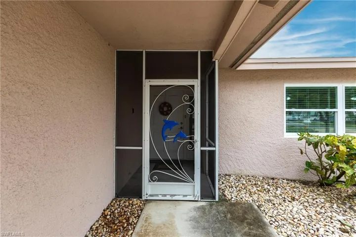 View of property entrance