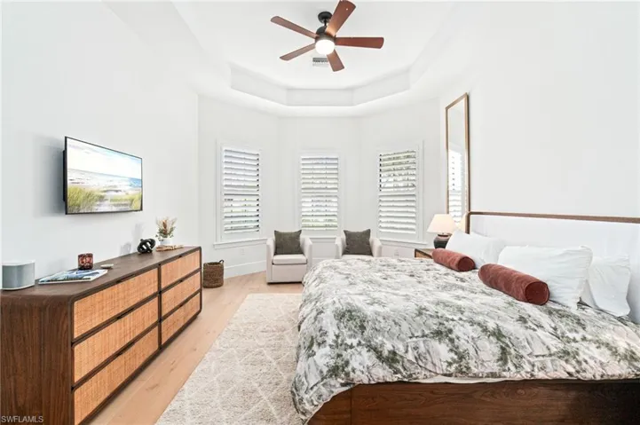 Guest Bedroom Suite with ensuite bathroom, walk-in closet and seating nook