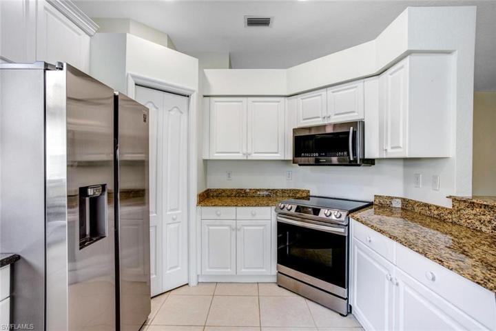 Stainless and modern appliances.