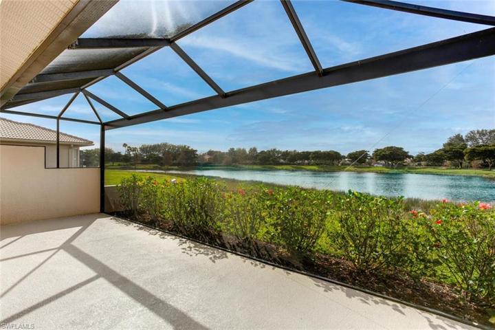 Unobstructed view of lake in the rear.