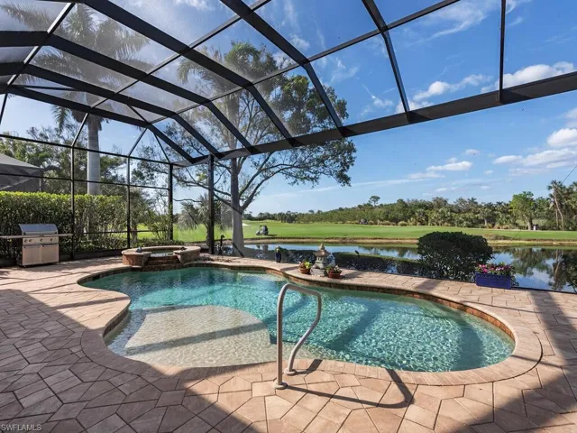 Pool with spa and sundeck