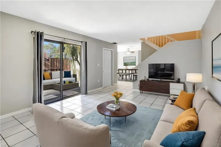 Living Room Virtually Staged