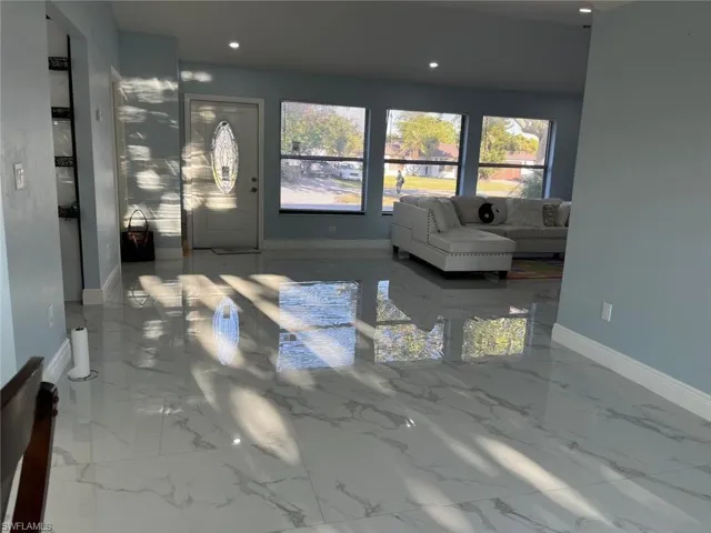 View of living room