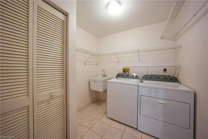 Laundry Room, exit to garage.