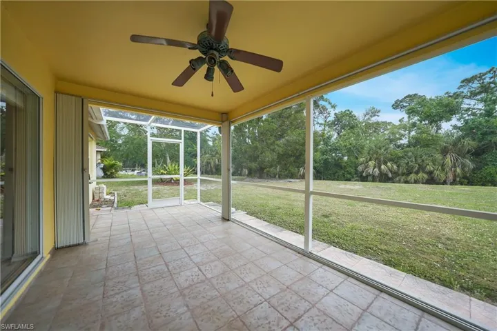 Notice the privacy in the back yard.