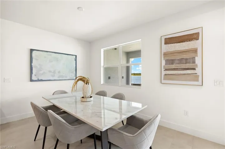 Casual dining area
