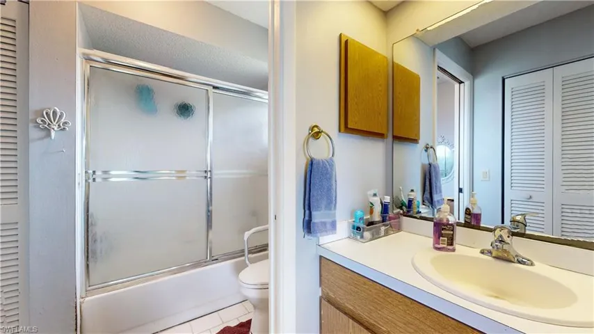 Master bathroom with shower and tub