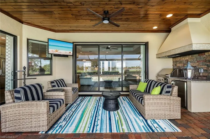 Spacious Outdoor Living Space