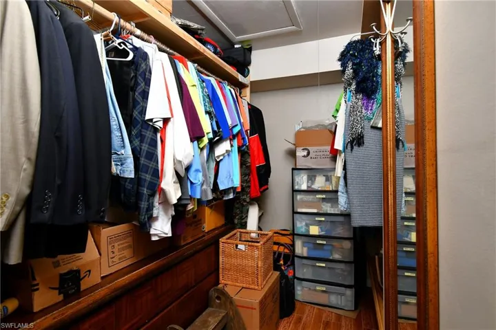 Large walk-in closet