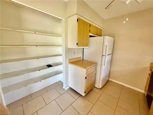 Large pantry in kitchen