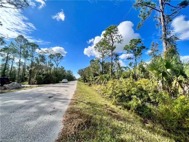 View of asphalt road