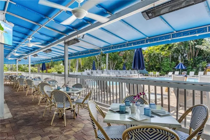 View of patio / terrace with a community pool