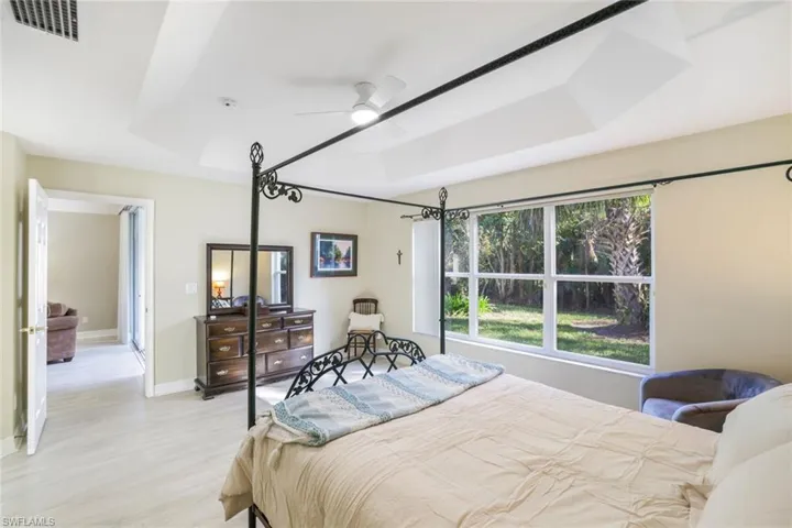 and HUGE walk in closet in master bedroom