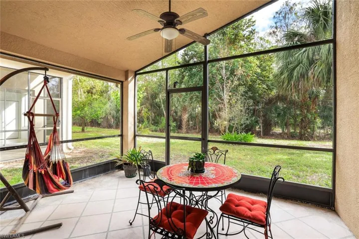 Lanai offers quiet time with your morning cofffee
