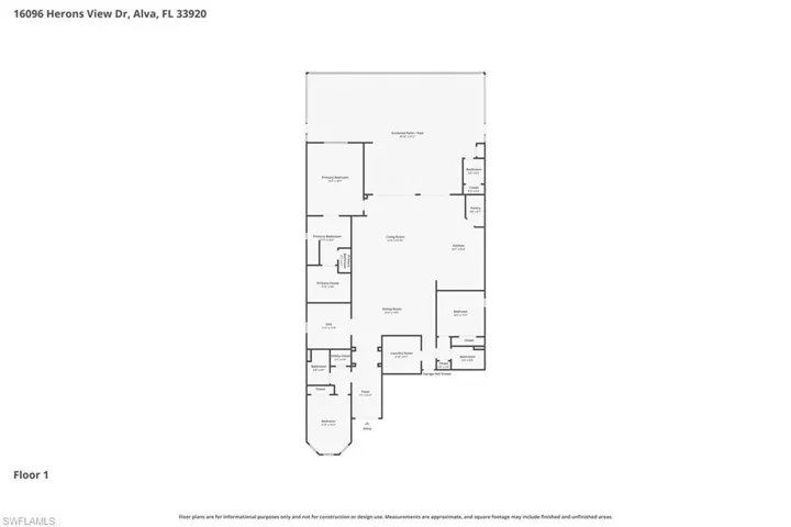 16096 Herons View Dr, Alva, Florida 33920