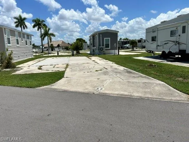 Front of lot from the road