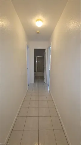 Hallway leading to bedroom 1 and 2