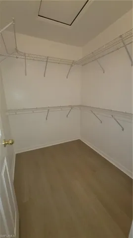 Master bedroom closet