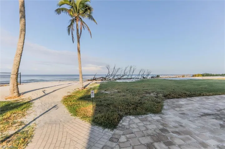Water view featuring a view of the beach