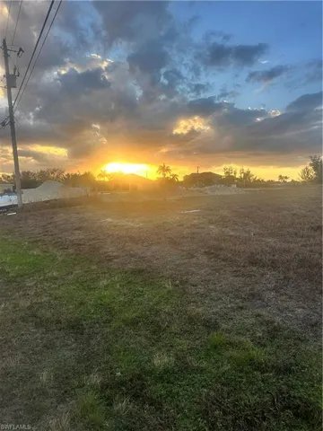 View of nature at dusk