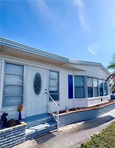 View of exterior entry