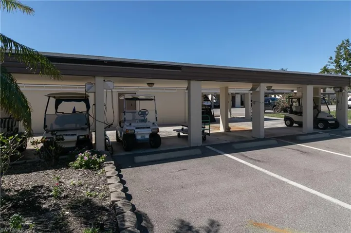Parking for Golf Cart