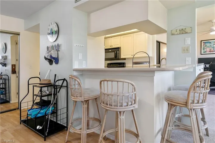 Breakfast Bar area of kitchen