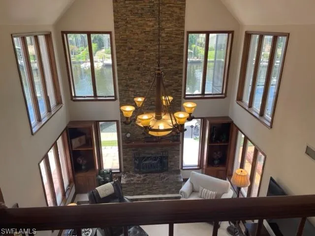 Two-story family room Overlook