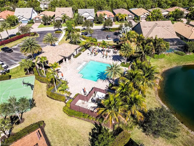 Community pool and recreational area.