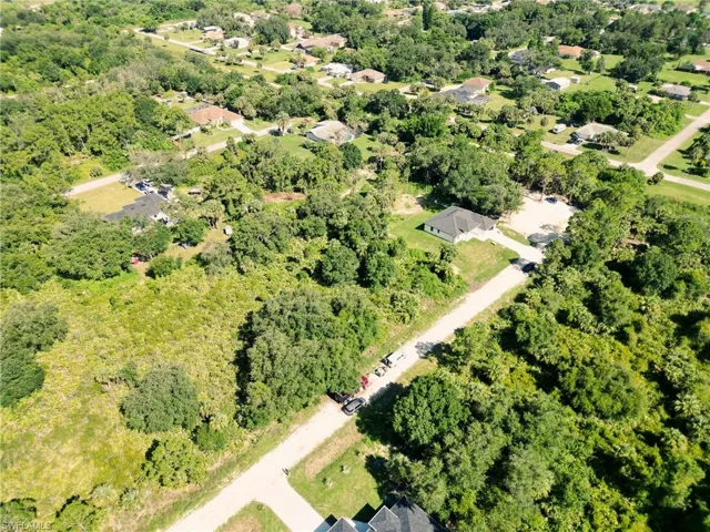 Aerial view of property's location