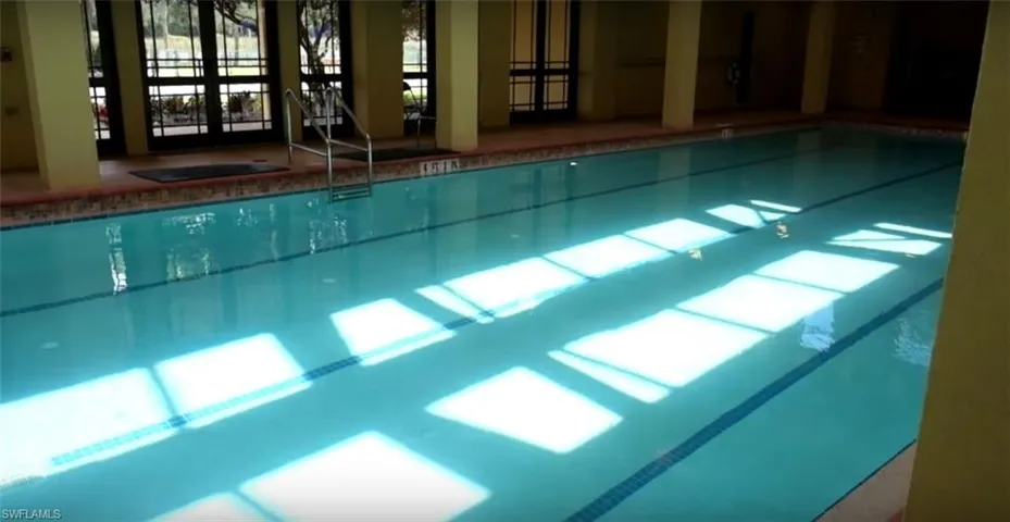 View of indoor pool