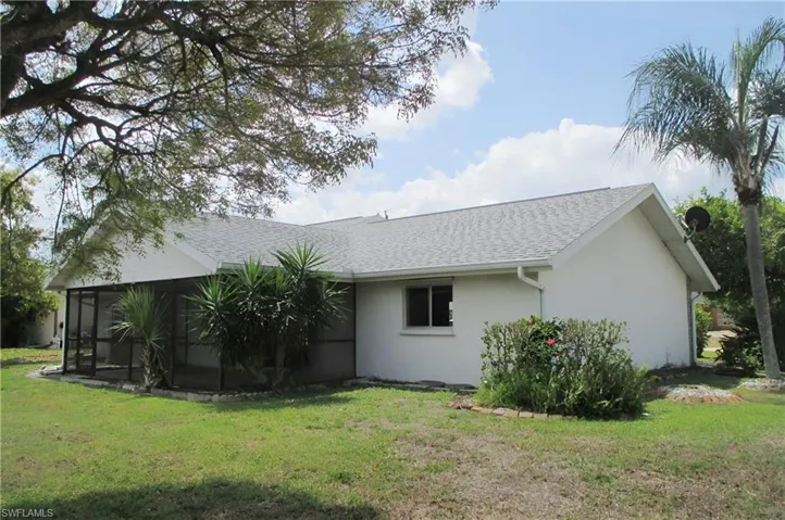 Rear of Home